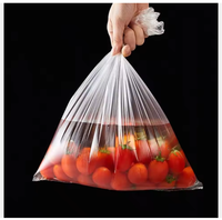 Sacs de conservation en plastique PE transparents pour fruits, légumes, aliments frais, conservation hermétique