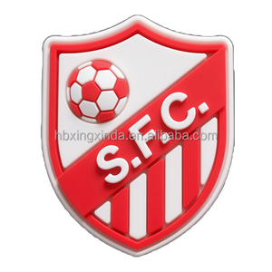 カスタムシリコーンサッカーパッチ刺繍入りチームロゴジャージー用帽子バッグ-熱転写装飾 - Product Image 3