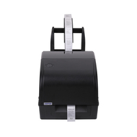 Impresora de etiquetas de transferencia térmica de 4 pulgadas con USB para imprimir etiquetas adhesivas y etiquetas de cuidado de lavado que proporcionan software gratuito