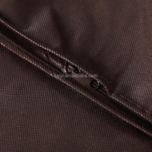 Sac de rangement pour vêtements en tissu non tissé blanc de haute qualité, tendance, grande capacité, housse de costume, manteaux, portable, fermeture éclair, pliable - Product Image 2