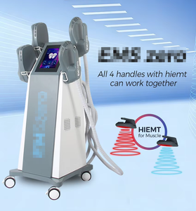 Appareil de musculation électromagnétique à haute intensité, stimulateur musculaire EMS, Emslim 4 poignées, machine de sculpture corporelle EMS - Product Image 1