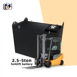 Rechargeable Forklift Battery 48v 100ah Electric Batt For Forklift With Built In Bms Perfect For Forklift 1ton 1.5ton 2 Ton 3to