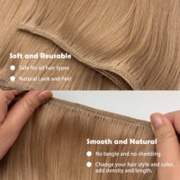 Extensions de cheveux prêtes à être expédiées, double trame, 100% cheveux humains vierges bruts, couleur claire, pointes pleines