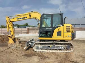Excavadora Usada Komatsu PC60 de 6 Toneladas, Precio Económico, Importada de Japón, Máquina Compacta de Orugas para Trabajos Pequeños de Movimiento de Tierras - Product Image 6
