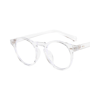 Nouvelle monture <span class=keywords><strong>de</strong></span> lunettes pleine monture en <span class=keywords><strong>fer</strong></span> style Iron Man Donny, rétro européen et américain, anti-lumière bleue, verre plat PC, modèle 3358, tendance - Product Image 3