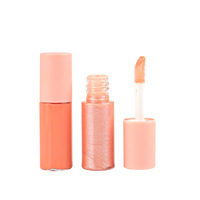Antiadherente personalizado etiqueta privada impermeable de larga duración mate labio Gloos brillante suave brillo de labios