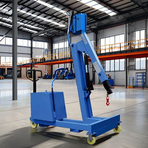 رافعة دوارة صغيرة شبه كهربائية هيدروليكية بذراع متحرك بسعة تحميل 1 طن - Product Image 5