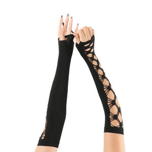 Gants de conduite d'été HZS-25030 résistants aux UV pour filles mitaines en dentelle résille à la mode pour les fêtes - Product Image 6