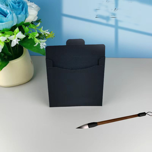 <span class=keywords><strong>Enveloppe</strong></span> commerciale en papier kraft noir et jaune <span class=keywords><strong>carrée</strong></span> épaisse personnalisée, <span class=keywords><strong>fabrication</strong></span> de cartes de vœux, invitation, sac pour documents, impression couleur - Product Image 6