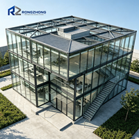 Structure en acier préfabriquée modulaire, résistante aux tremblements de terre, durable et flexible, pour bureaux, bâtiments commerciaux, gymnases, hôtels