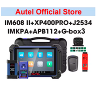 Autel IM608 II Pro MaxiIM 608 Programmeur de clés complet Scanner OBD2 IM608II Outil de diagnostic automobile Programmation de clés IMMO PK IM508 IM508S