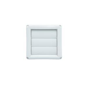 Grille d'aération carrée auto-suspendue pour fenêtre, couvercle de sortie d'air de balcon, conduit d'évacuation de climatisation vers tuyau rond - Product Image 1