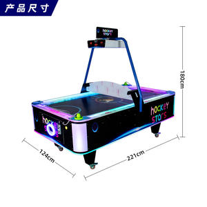 Máquina <span class=keywords><strong>de</strong></span> juegos operada <span class=keywords><strong>de</strong></span> gama alta, <span class=keywords><strong>mesa</strong></span> <span class=keywords><strong>de</strong></span> <span class=keywords><strong>hockey</strong></span> <span class=keywords><strong>de</strong></span> aire contra simulador, <span class=keywords><strong>mesa</strong></span> <span class=keywords><strong>de</strong></span> <span class=keywords><strong>hockey</strong></span> <span class=keywords><strong>de</strong></span> aire curvada para adolescentes - Product Image 6