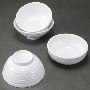 Bát Melamine giả gốm hiện đại - Bát nhựa sang trọng dùng cho súp, cơm và nước chấm, thích hợp cho tiệc buffet, nhà hàng & dịch vụ ăn uống - Product Image 4