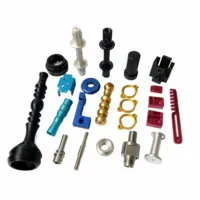 OEM personnalisé CNC usinage aluminium acier inoxydable métal anodisé et sablé pièces de tournage CNC