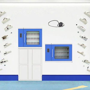 RFID akıllı elektronik kilit parmak izi kartı tokatlamak kod numarası duvara monte dayanıklı su geçirmez araba anahtarı yönetimi kutusu - Product Image 3