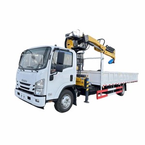 ราคาโรงงาน รถบรรทุก ISUZU 4X2 ติดเครนขนาดเล็กพร้อมดอกสว่าน - Product Image 1