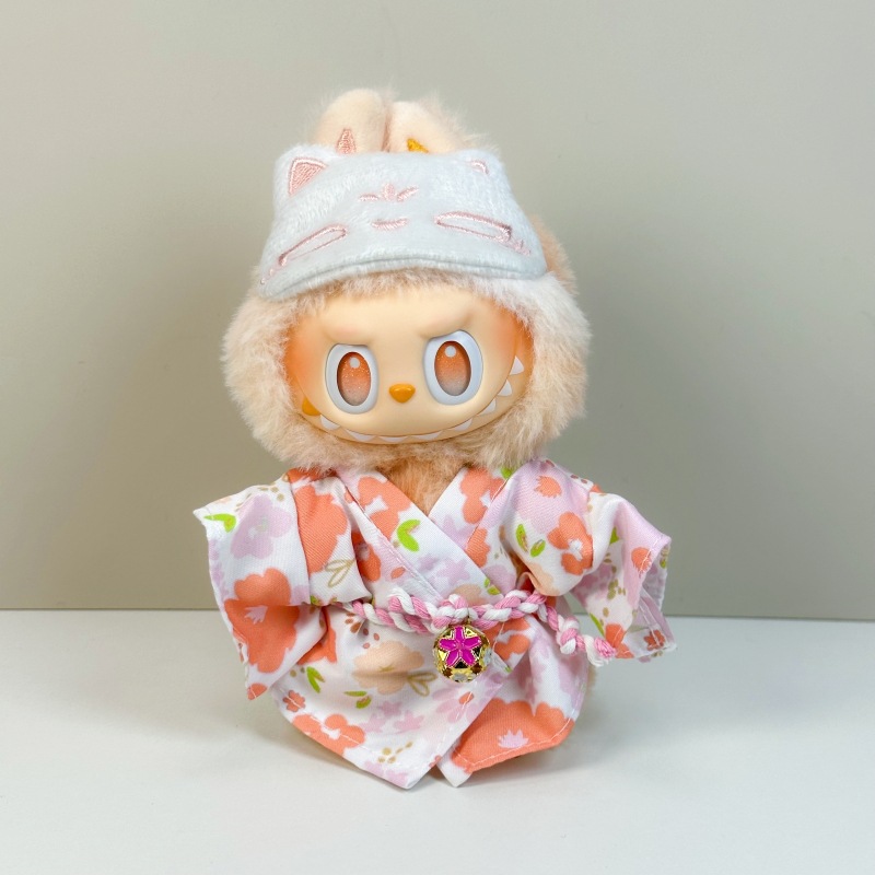 Lbb-kimono rose (ceinture kimono masque pour les yeux)