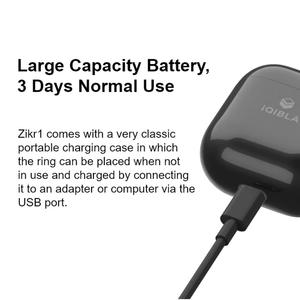 Ciruiqibla — bague intelligente zip kr 1 Tasbih, pour <span class=keywords><strong>les</strong></span> musulmans, étanche IP68, en métal, 5 amovibles, durée <span class=keywords><strong>de</strong></span> prière, dents bleues - Product Image 5