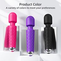 RUIHE Frauen Sexspielzeug USB-Aufladbarer Klitoris-Stimulator Weiblicher Masturbationsstab AV Vibrator