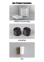 Sac de rangement pour matelas réutilisable et durable, sac de rangement sous vide pour matelas personnalisé, imperméable, sacs compressés sous vide
