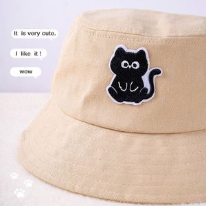 Cute Iron On/ Self Sticker Embroidery Black <b>Cat</b> Paw Patches <b>for</b> Bag <b>Clothes</b> Hat Decoration - Product Image 5