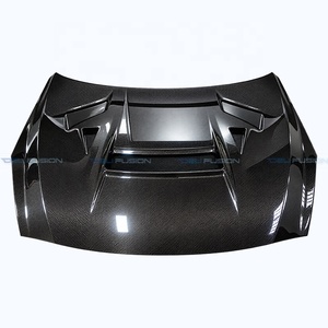 ฝากระโปรงหน้าคาร์บอนไฟเบอร์แท้แบบมีช่องระบายอากาศ สำหรับ Nissan GTR R35 ปี 2008-2016 รุ่น VRS Style ชุดแต่งรถยนต์ - Product Image 3