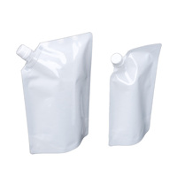 Pochette à bec verseur personnalisée 500ml 1L, pochette alimentaire autoportante pour l'emballage d'eau, de cosmétiques, de détergent et de liquide de lavage