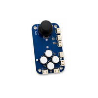 Module de contrôleur de jeu Zetok PS2 Joystick JKM01, capteur de clavier à double axe 3.3V-5V pour kit de programmation électronique