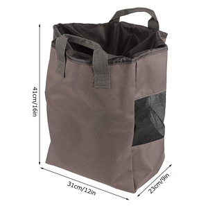 Breathable <b>Shoe</b> Storage Bag For Outdoor Activities Hiking Skiing Camping Climbing Brown <b>Soft</b> Handle Unisex - Product Image 2