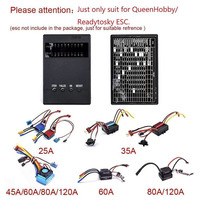 Nouvelle carte de programmation pour le contrôleur de vitesse électronique sans balais ESC de modèle automatique RC faisant partie des modules et des kits électroniques
