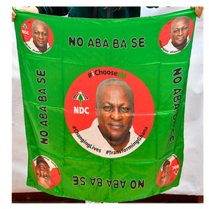 Élection Votée et Campagne Coton Cire Kangas Tissu pour Femme Robe d'Emballage <span class=keywords><strong>Leso</strong></span> - Product Image 4