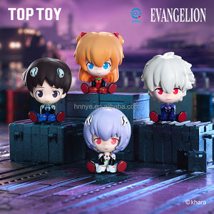 Figura de Juguete Coleccionable de PVC, Figura Original de EVA Neo de la Serie MINI Sitting de Evangelion, Caja Sorpresa de Anime, Regalo de Navidad - Product Image 3