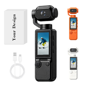Type-C Charging Smart Portable Action <b>Camera</b> LCD Display Compact Digital Pocket <b>Camera</b> Lightweight Rotating Lens <b>Camera</b> - Product Image 1