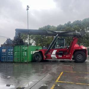 Usado Kalmar DRF450 Reach Stacker 45 Ton Suecia Buena Calidad Motor Gear 2023 Modelo Contenedor Grúa - Product Image 3