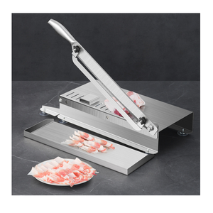 เครื่องตัดเนื้อแช่แข็งแบบแมนนวลทำจากสเตนเลสสตีลเครื่องตัดเนื้อซี่โครงแช่แข็ง - Product Image 4