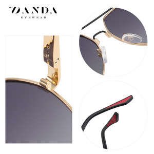 แว่นกันแดดนักบิน DANDA รุ่น JS8527 โพลาไรซ์ UV400 สำหรับผู้ชาย ทรงสี่เหลี่ยม ขอบเต็ม ป้องกันแสงสะท้อน - Product Image 4
