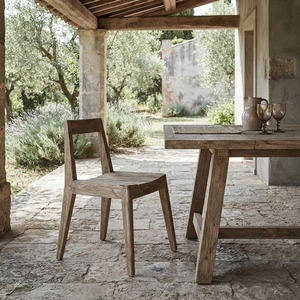 Silla de Comedor Blanca con Asiento Tejido en Espiral, Silla de Comedor Hecha a Mano con Madera Maciza para el Hogar y Restaurantes - Product Image 5