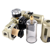Serie AC2000, lubricador de Control de aceite, compresor de aire, filtro, regulador de presión, tratamiento de fuente de aire