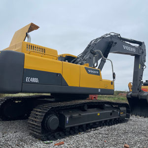 Excavadora Usada Volvo EC480DL de 48 Toneladas con Motor Deutz, Engranajes y Bomba para Demolición y Trabajos de Cimentación Profunda, Lista para Exportación - Product Image 1