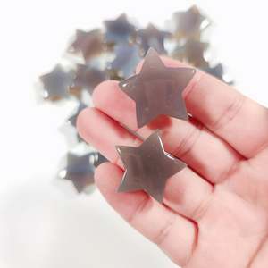 HY Natürliche sortierte Kristalls tein Penis Massage Zauberstäbe Rosenquarz Kristall Yoni <span class=keywords><strong>Dildo</strong></span> für den Körper gebrauch - Product Image 6