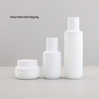 Juego de regalo ecológico, caja de maquillaje de cosméticos, juego de envases líquidos, juego de botellas cosméticas de vidrio de lujo para damas