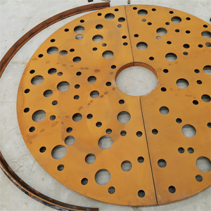 Rejilla Metálica Moderna para Árboles, Adorno de Jardín para Exteriores, Resistente a la Intemperie, con Recubrimiento en Polvo, Decoración Independiente - Product Image 4