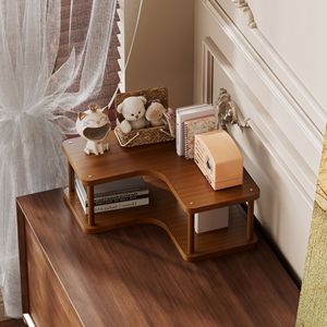 Corner desktop storage <b>rack</b>, multi-layer storage <b>rack</b> for <b>kitchen</b> and household daily necessities, corner office desk storage - Product Image 4