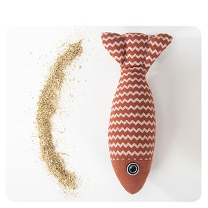 Jouets à Mâcher Interactifs en Forme de Balaou pour Chat Vente en Gros par le Fabricant avec Herbe à Chat Son de Froissement et Couinement Durables pour le Nettoyage des Dents - Product Image 2