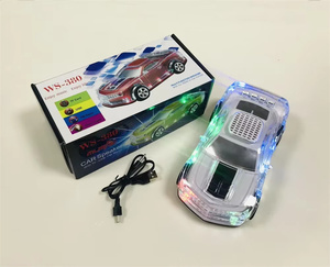 Gran oferta WS380 RGB luz USB portátil inalámbrico inteligente Mini fiesta coche al aire libre sistema de sonido de cine en casa altavoz - Product Image 4