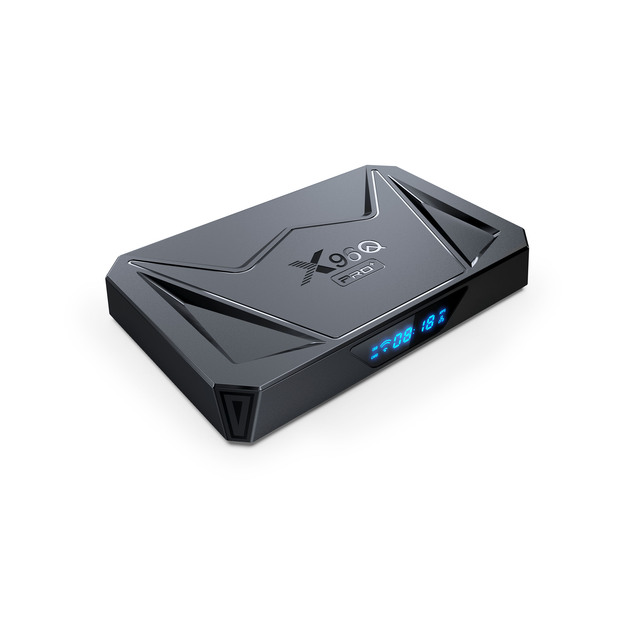 Newest Android 14 X96Q Pro TV Box Allwinner H728 Quad Core 2GB/4GB RAM 16GB/32GB ROM 1000M Dual-Band WiFi 6 4K Media Player