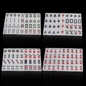 Mahjong Acrílico con Patrón de Mármol, Mini Mahjong Portátil para Viajes, para Juegos de Casino, Calidad Profesional, 4 Piezas, Venta Caliente de Fábrica - Product Image 3