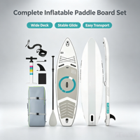 Planche de paddle gonflable portable pour sports nautiques