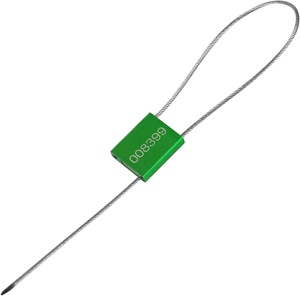 Sellos de camión contenedor de longitud ajustable Sellos de <span class=keywords><strong>cable</strong></span> de alambre de aleación de aluminio - Product Image 5